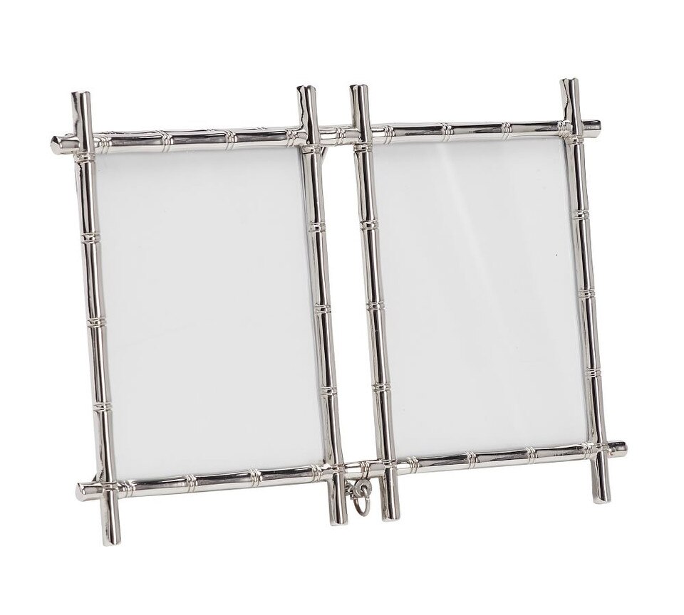 Bamboo Picture Frames Silver Pottery Barn Australia